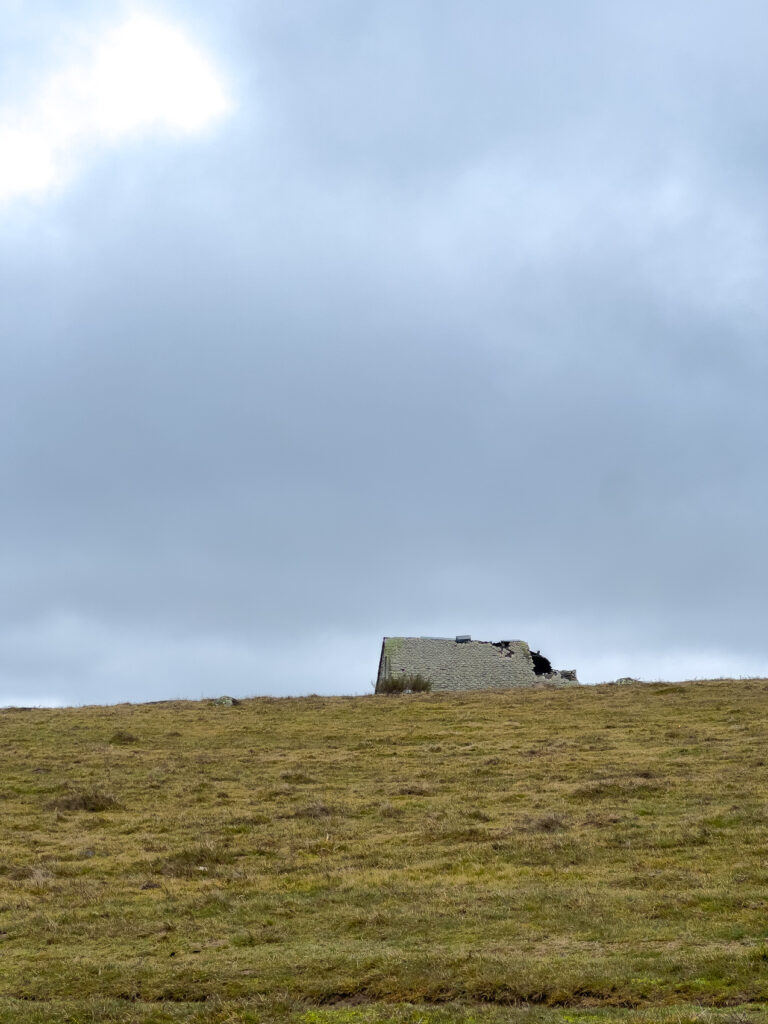 Buron isolé en Aubrac