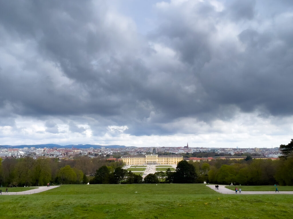 Vienne - Autriche - Château de Schombrunn et la ville