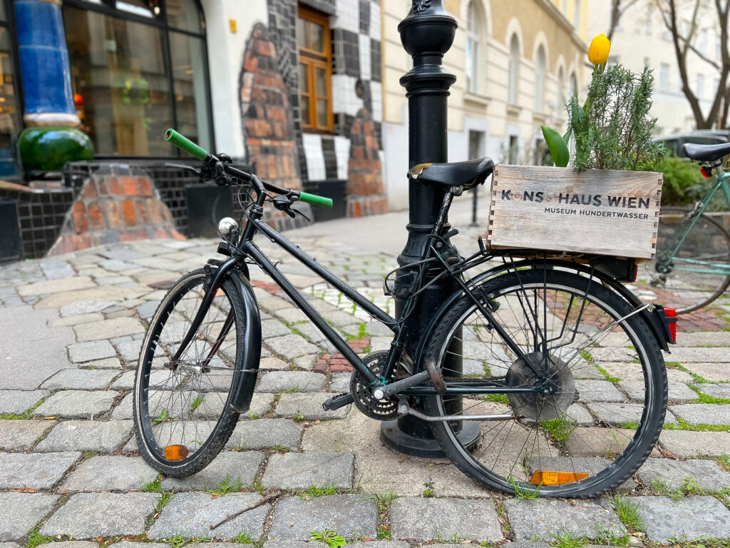 Vienne - Autriche - Vieux vélo décoré